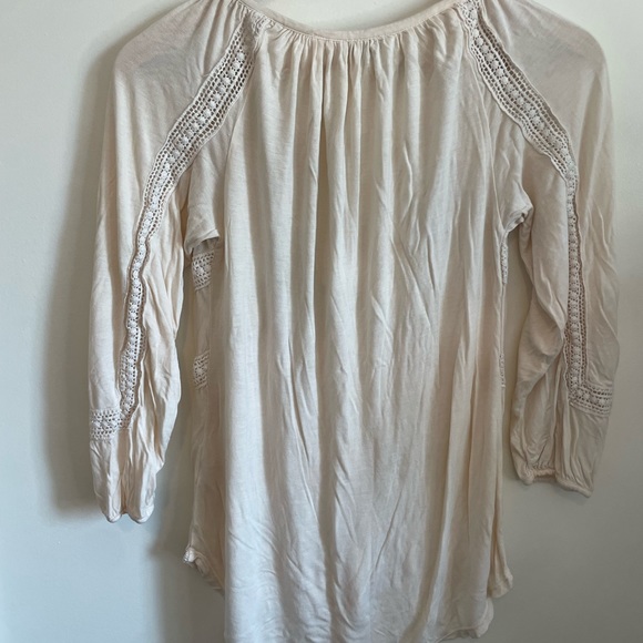 Lucky Brand🍀 peasant Top size S - Picture 7 of 9